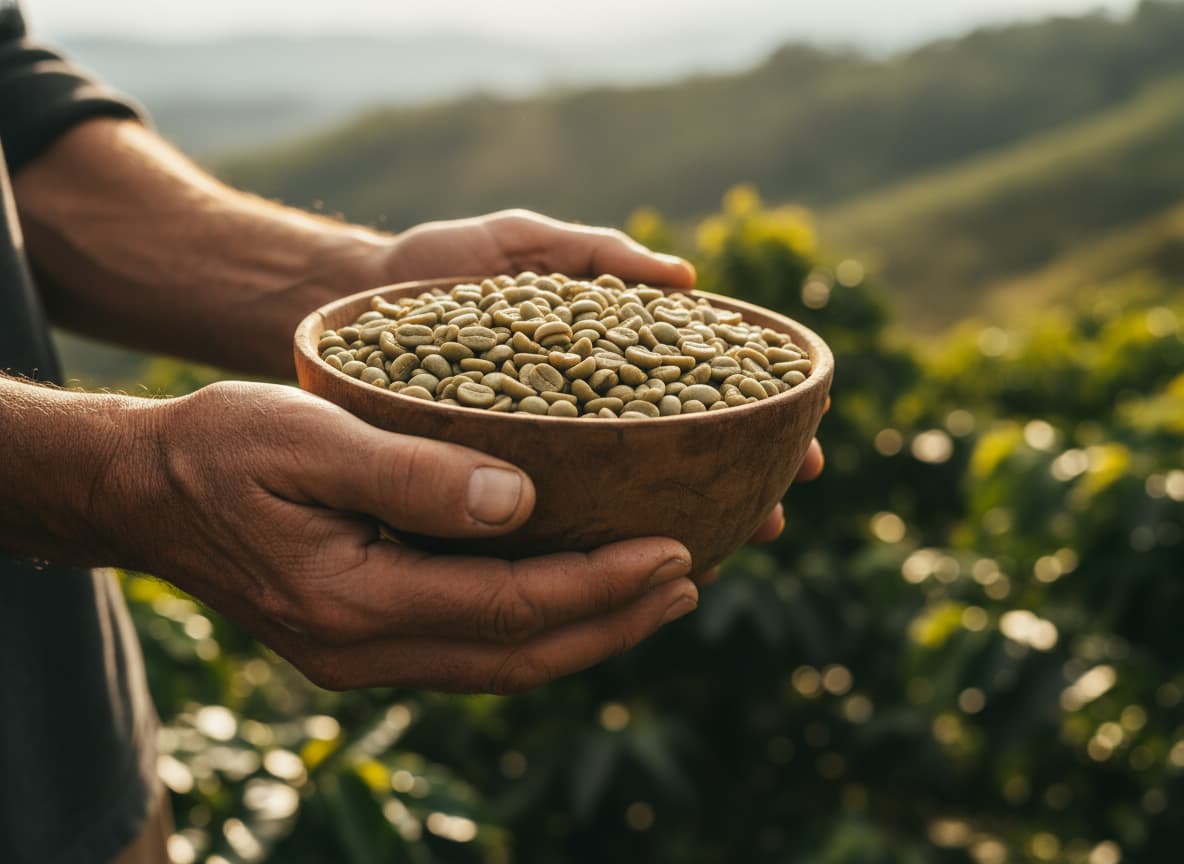 Зелёный кофе — происхождение и качество